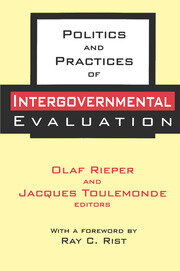 Politics and Practices of Intergovernmental Evaluation book cover