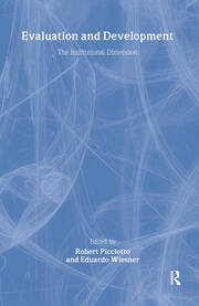 Evaluation and Development: The Institutional Dimension book cover
