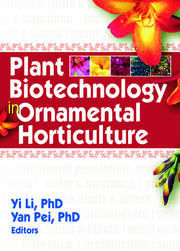 Plant Biotechnology in Ornamental Horticulture book cover