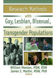 Research Methods with Gay, Lesbian, Bisexual, and Transgender Populations book cover