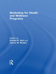 Marketing for Health and Wellness Programs book cover