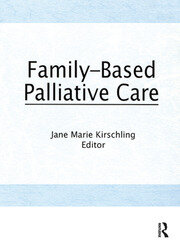 Family-Based Palliative Care book cover