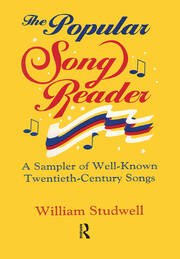 The Popular Song Reader: A Sampler of Well-Known Twentieth-Century Songs book cover