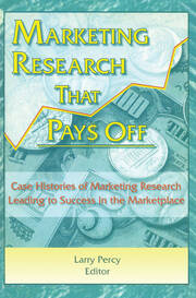 Marketing Research That Pays Off: Case Histories of Marketing Research Leading to Success in the Marketplace book cover
