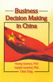 Business Decision Making in China book cover