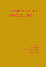 Family Health Psychology book cover