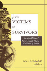 From Victim To Survivor: Women Survivors Of Female Perpetrators book cover
