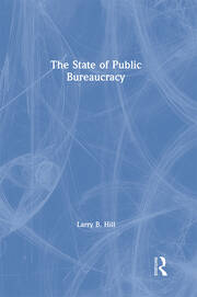 The State of Public Bureaucracy book cover