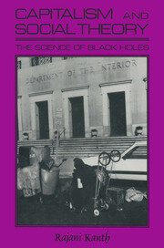 Capitalism and Social Theory:: Essays and Inquiry book cover