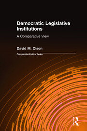 Democratic Legislative Institutions: A Comparative View: A Comparative View book cover