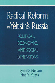 Radical Reform in Yeltsin's Russia: What Went Wrong? book cover
