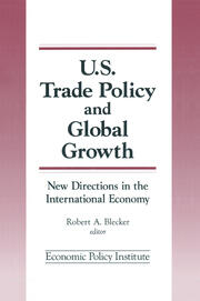 Trade Policy and Global Growth: New Directions in the International Economy book cover