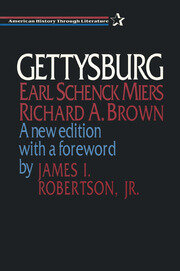 Gettysburg book cover