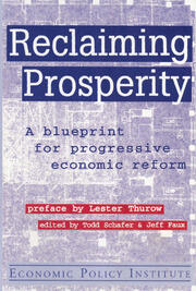 Reclaiming Prosperity: Blueprint for Progressive Economic Policy book cover