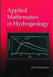 Applied Mathematics in Hydrogeology book cover