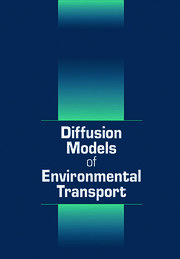 Diffusion Models of Environmental Transport book cover
