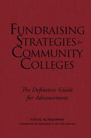 Fundraising Strategies for Community Colleges: The Definitive Guide for Advancement book cover