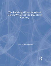 The Routledge Encyclopedia of Jewish Writers of the Twentieth Century book cover