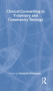 Clinical Counselling in Voluntary and Community Settings book cover