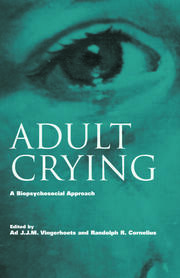 Adult Crying: A Biopsychosocial Approach book cover
