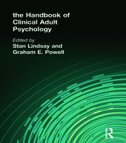 The Handbook of Clinical Adult Psychology book cover