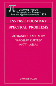 Inverse Boundary Spectral Problems book cover