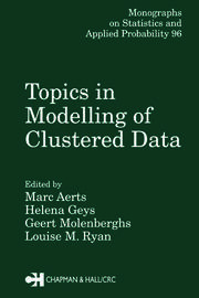 Topics in Modelling of Clustered Data book cover