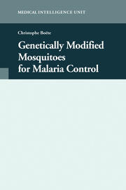 Genetically Modified Mosquitoes for Malaria Control book cover