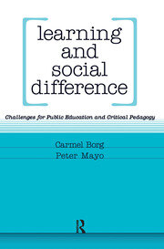 Learning and Social Difference book cover