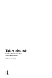 Talent Abounds: Profiles of Master Teachers and Peak Performers book cover