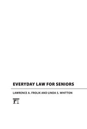 Everyday Law for Seniors book cover