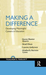 Making a Difference: Developing Meaningful Careers in Education book cover