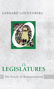 On Legislatures: The Puzzle of Representation book cover