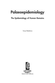 Palaeoepidemiology: The Measure of Disease in the Human Past book cover