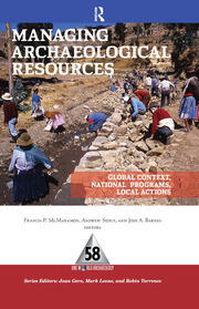 Managing Archaeological Resources: Global Context, National  Programs, Local Actions book cover