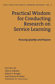 Practical Wisdom for Conducting Research on Service Learning: Pursuing Quality and Purpose book cover