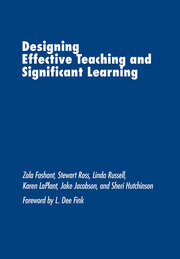 Designing Effective Teaching and Significant Learning book cover