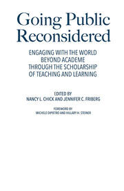 Going Public Reconsidered: Engaging With the World Beyond Academe Through the Scholarship of Teaching and Learning book cover