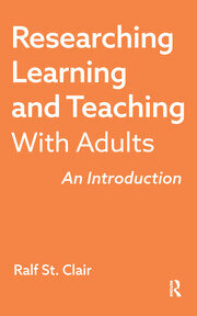 Researching Learning and Teaching with Adults: An Introduction book cover