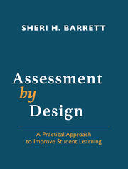 Assessment by Design: A Practical Approach to Improve Student Learning book cover