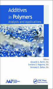 Additives in Polymers: Analysis and Applications book cover