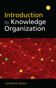 Introduction to Knowledge Organisation book cover