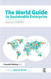 The World Guide to Sustainable Enterprise - Volume 3: Europe book cover