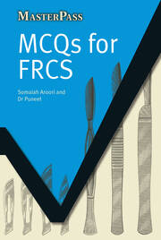 MCQs for FRCS book cover