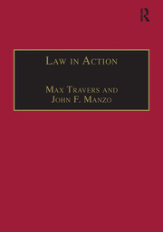 Law in Action: Ethnomethodological and Conversation Analytic Approaches to Law book cover