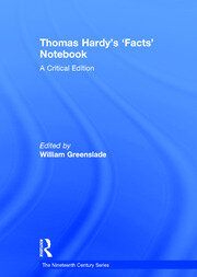 Thomas Hardy’s ‘Facts’ Notebook: A Critical Edition book cover
