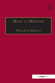 Music as Medicine: The History of Music Therapy Since Antiquity book cover