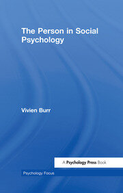 The Person in Social Psychology book cover