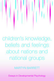 Children's Knowledge, Beliefs and Feelings about Nations and National Groups book cover
