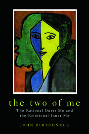 The Two of Me: The Rational Outer Me and the Emotional Inner Me book cover